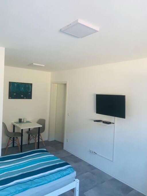 Moderne, Helle Ferienwohnung In Au Am Rhein Luaran gambar