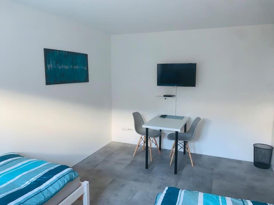 Moderne, Helle Ferienwohnung In Au Am Rhein Luaran gambar
